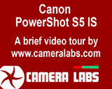 Click here for the Canon PowerShot S5 IS video