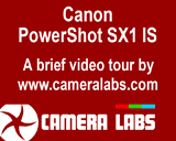 Click here for the Canon PowerShot SX1 IS video tour