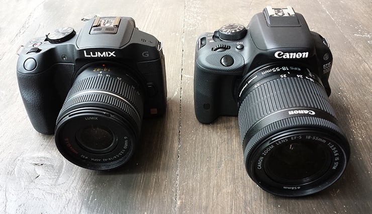Panasonic Lumix G6 vs Canon EOS SL1 100D