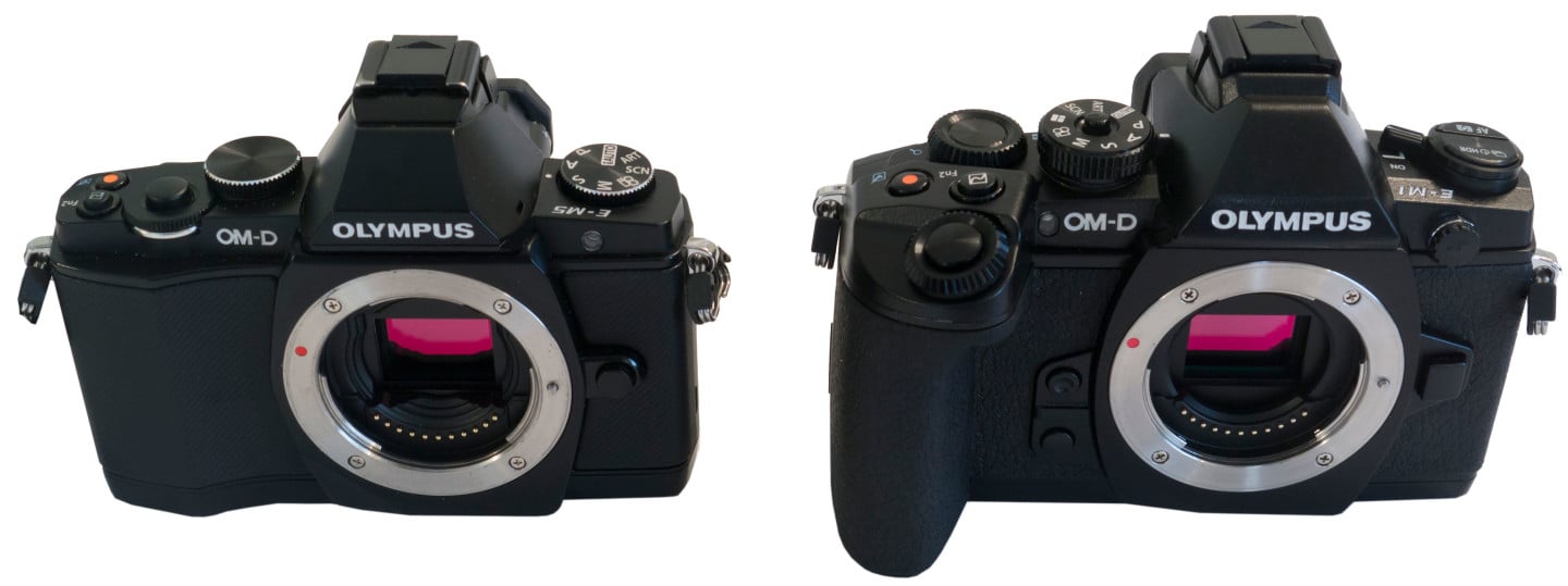 Olympus OMD EM1 vs EM5