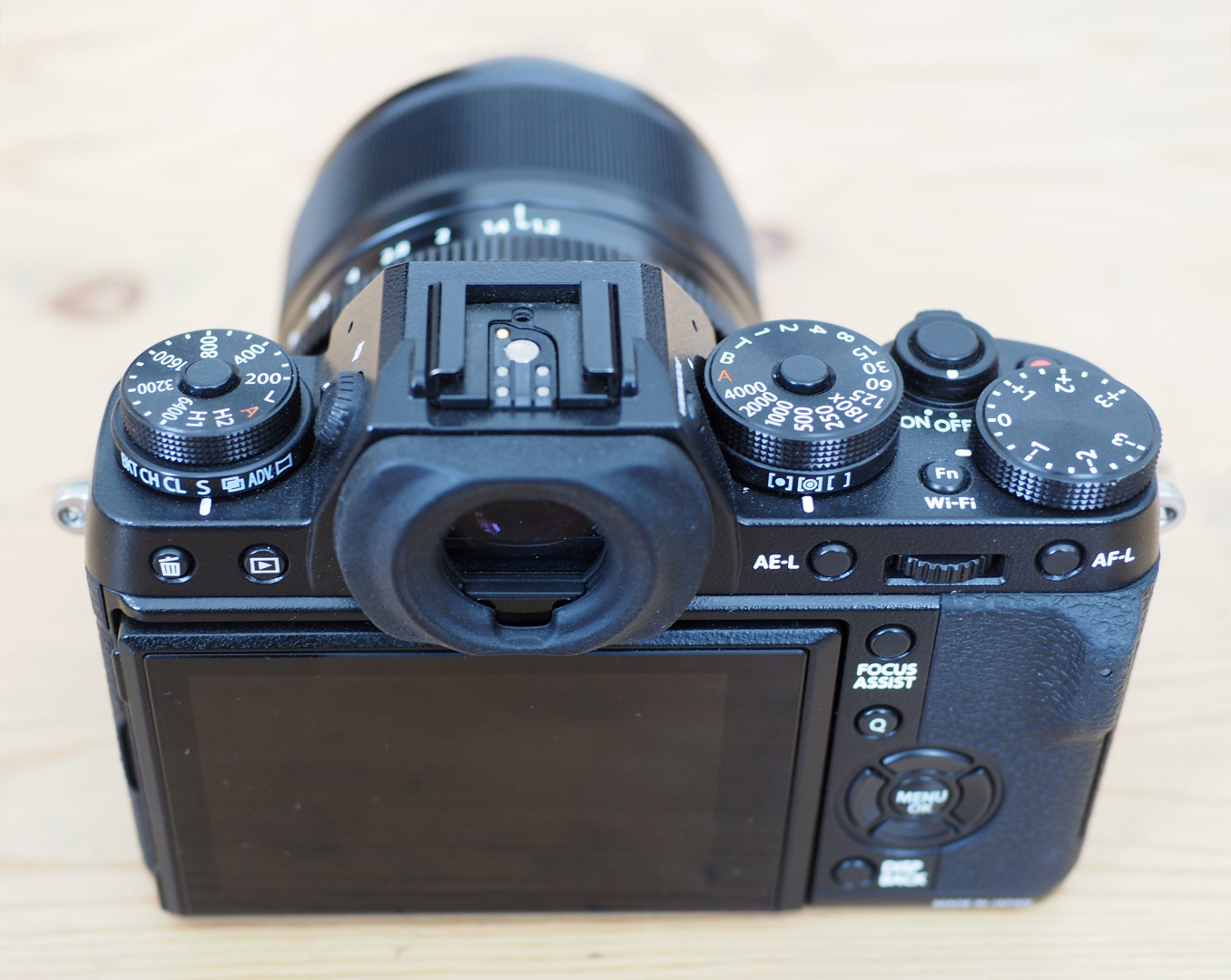 Fuji XT1 rear