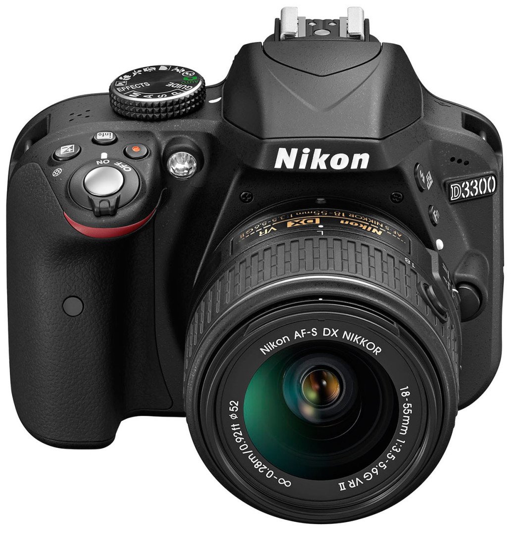 Nikon D3200 DSLR Camera with 18-55mm Lens Basic Kit (Black) B&H