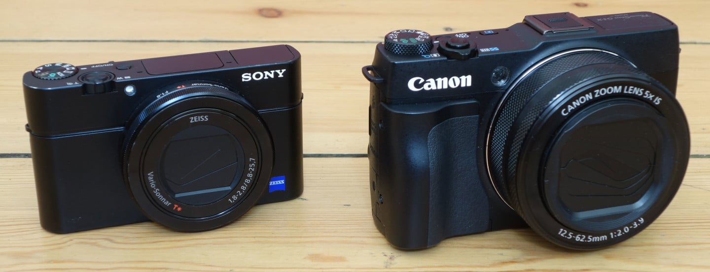Sony RX100 III vs Canon G1X