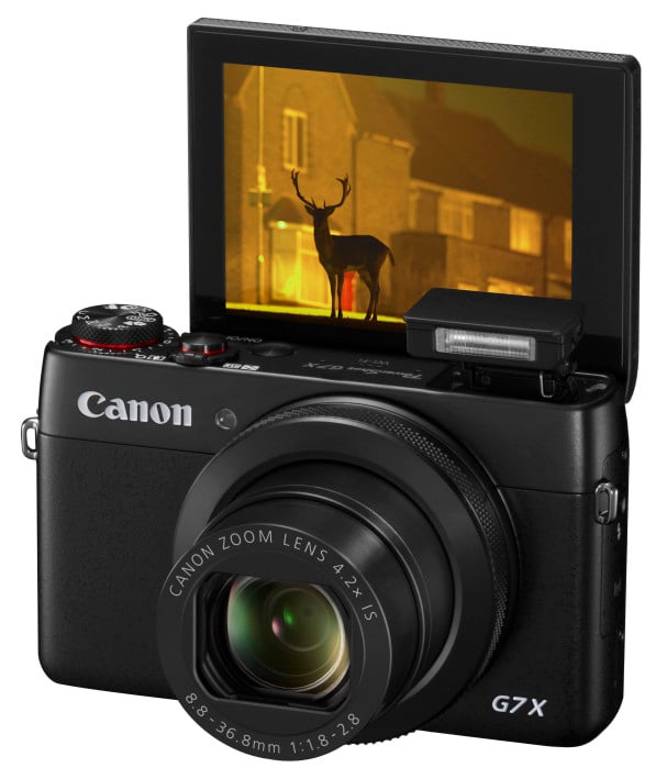 PowerShot G7 X screen