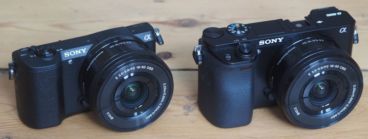 Sony A5100 vs Sony A6000