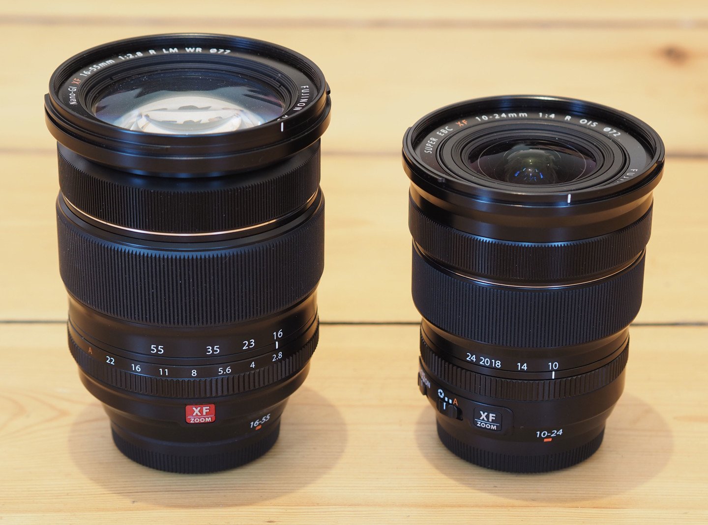 Fuji 16-55mm vs 10-24mm