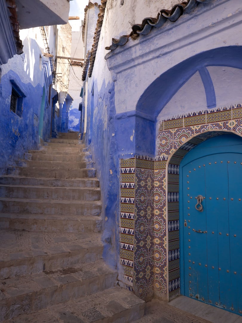 Blue door, Chefchaouen, Morocco