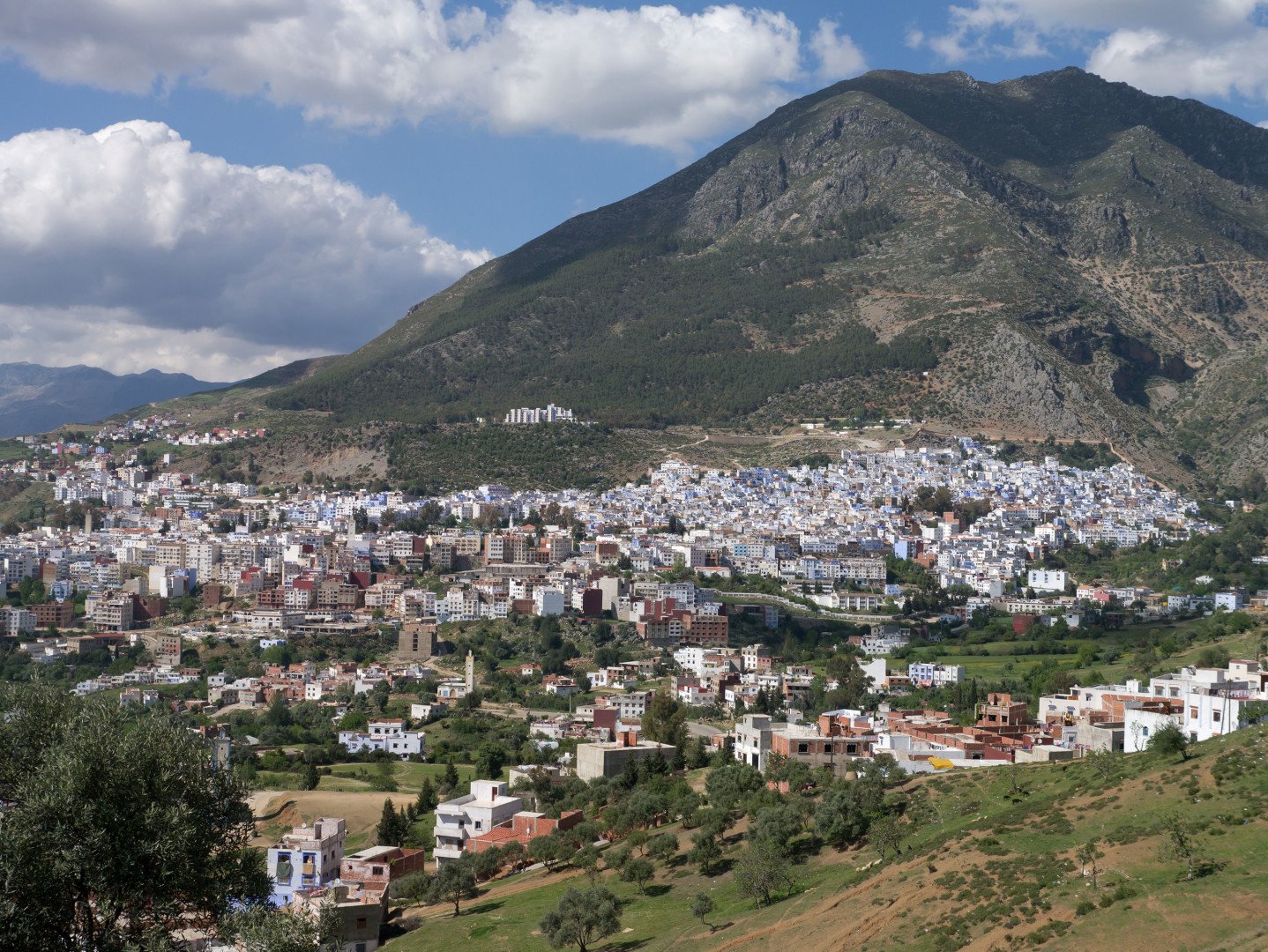 Chefchaouen overview, Morocco