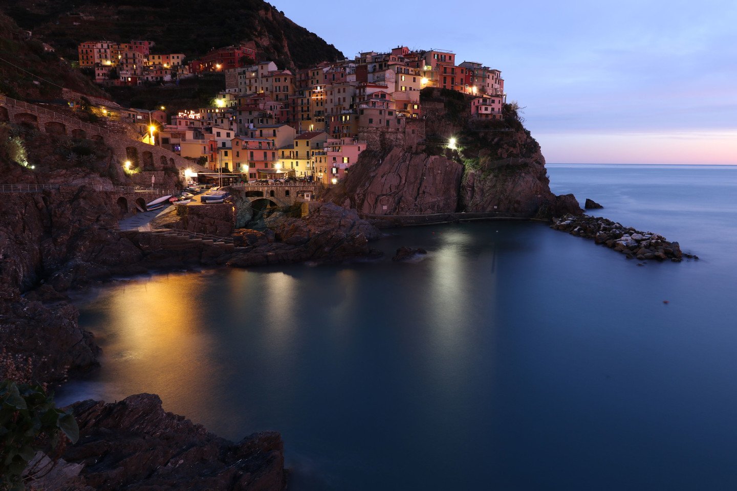 Manarola Blue Hour