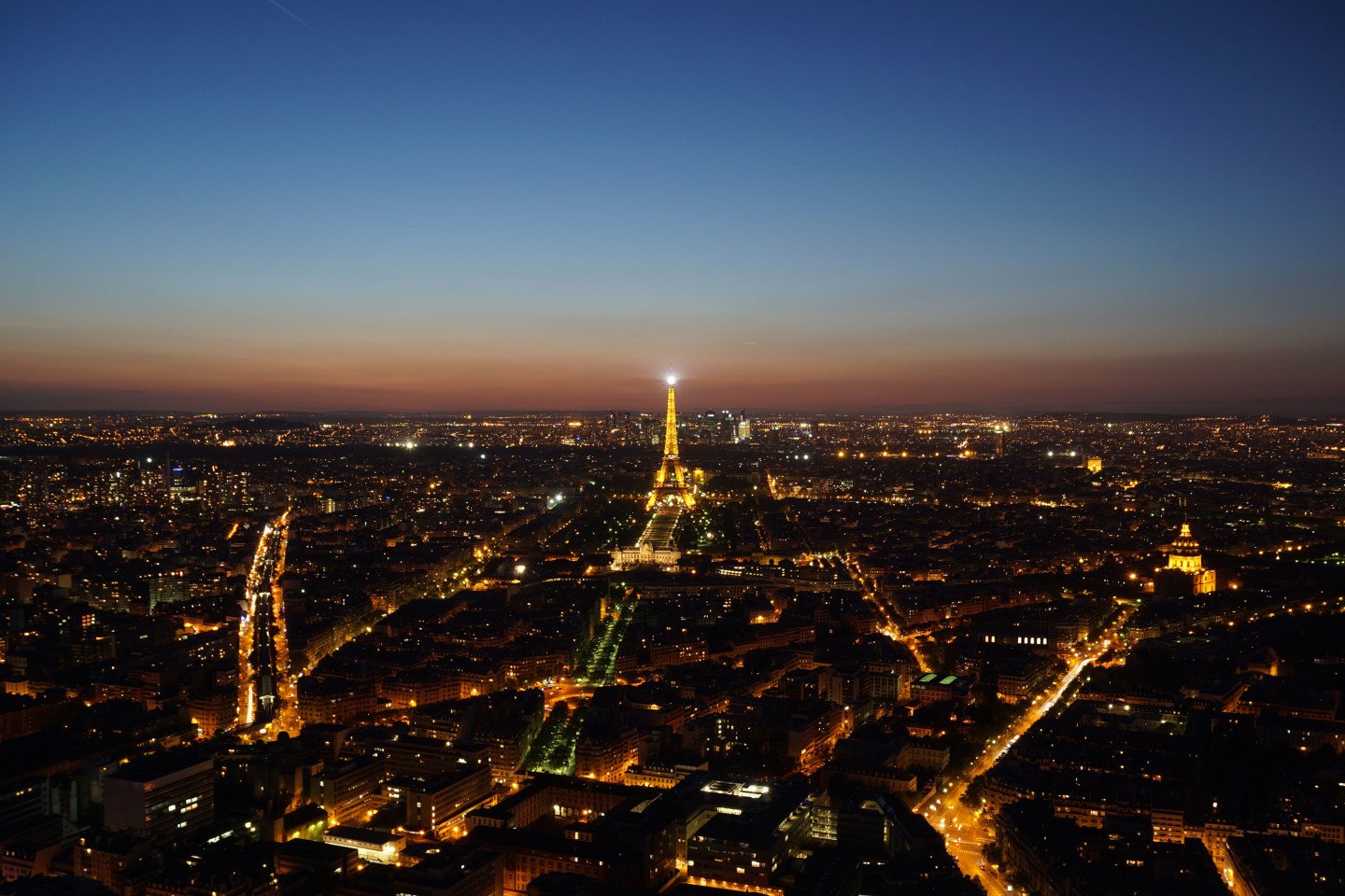 Paris from Montparnasse Tower