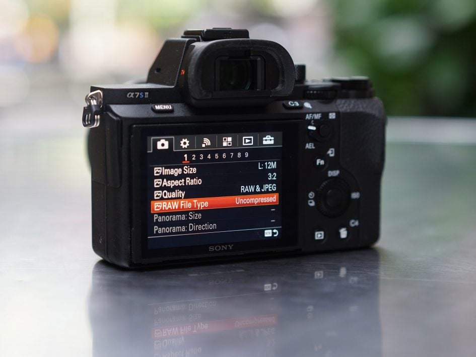 Extra herramienta Racional Sony Alpha A7s Mark II review | Cameralabs