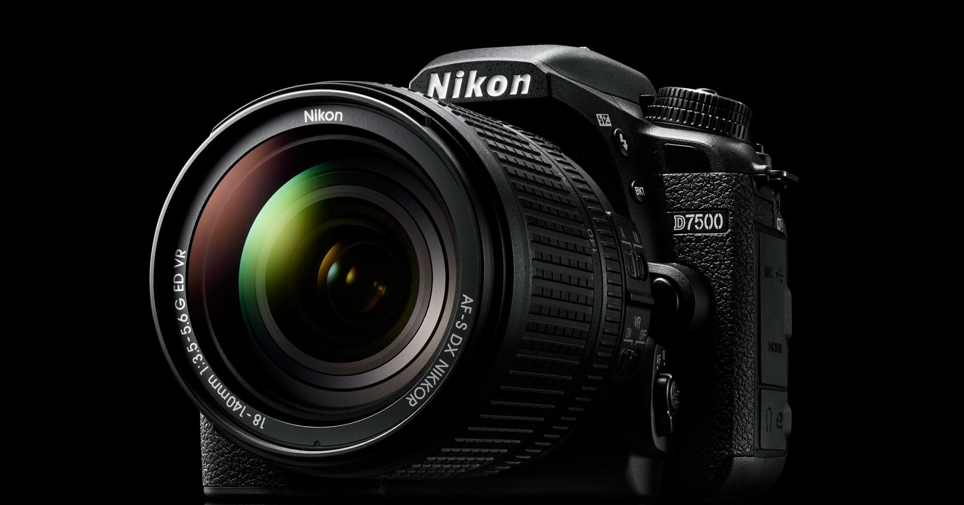 Nikon D7500 DSLR Camera with 18-140mm Lens