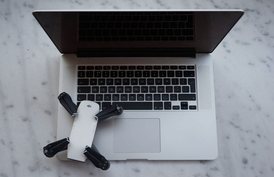 DJI-spark-on-mbp