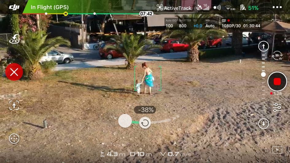 DJI-spark-tracking-screengrab