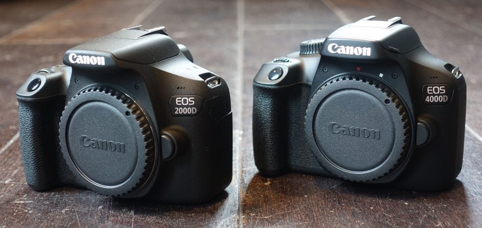 Test: Canon EOS 4000D & 2000D – enkla och billiga