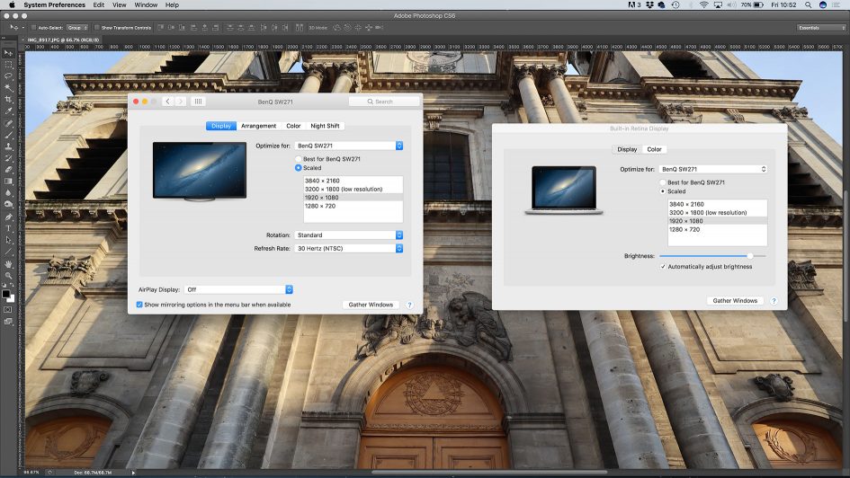 benq-sw271-mac-mirrored