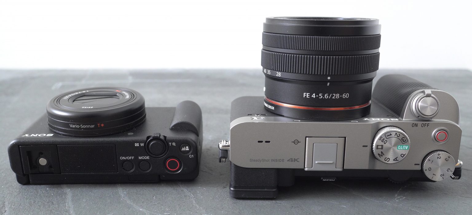 Sony ZV1 vs A7C review Cameralabs