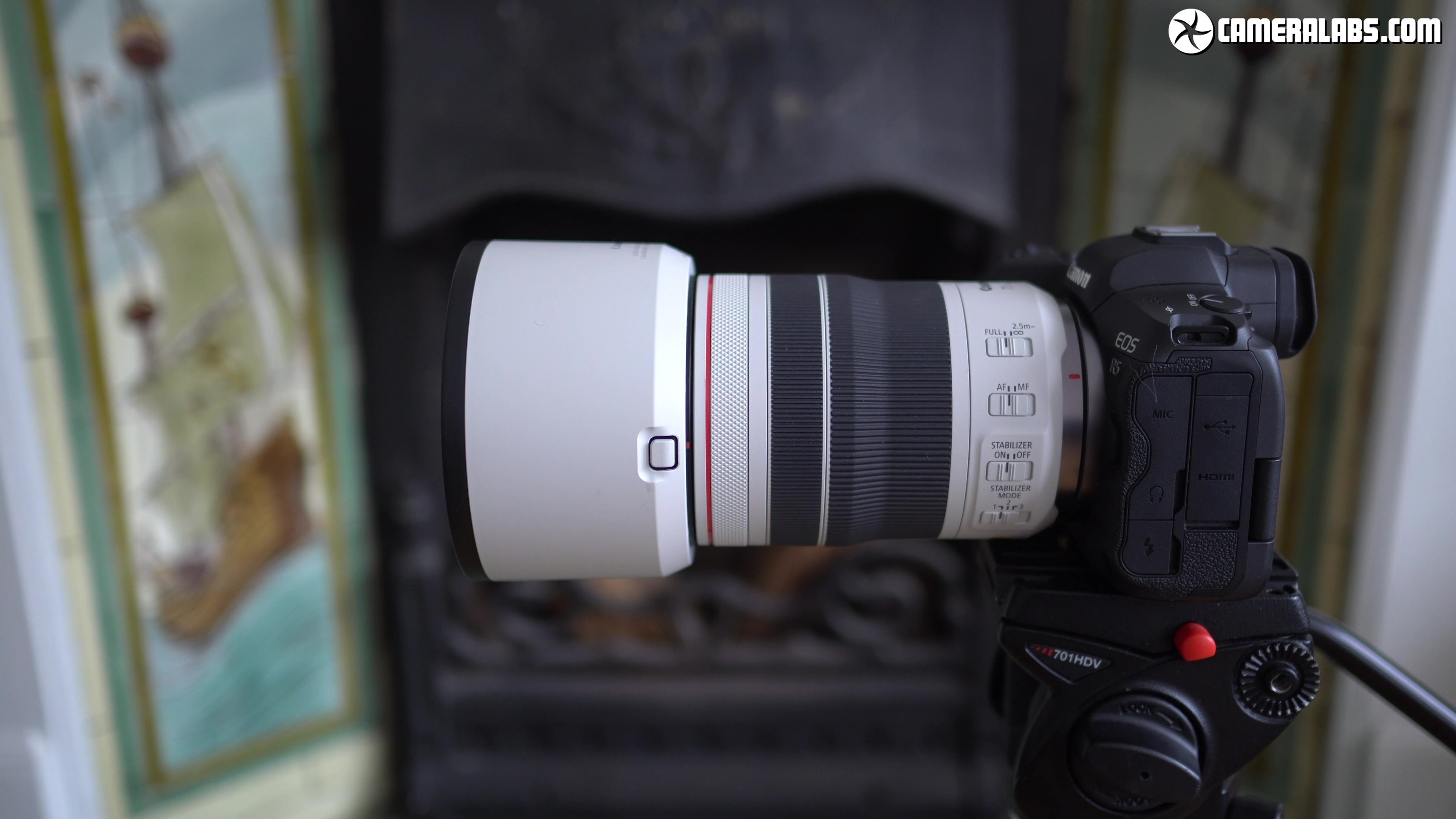 Pare-soleil (tulipe) Pour Objectif Canon RF 70-200mm F4 L IS USM – Protection Contre Reflets Et Chocs - 9