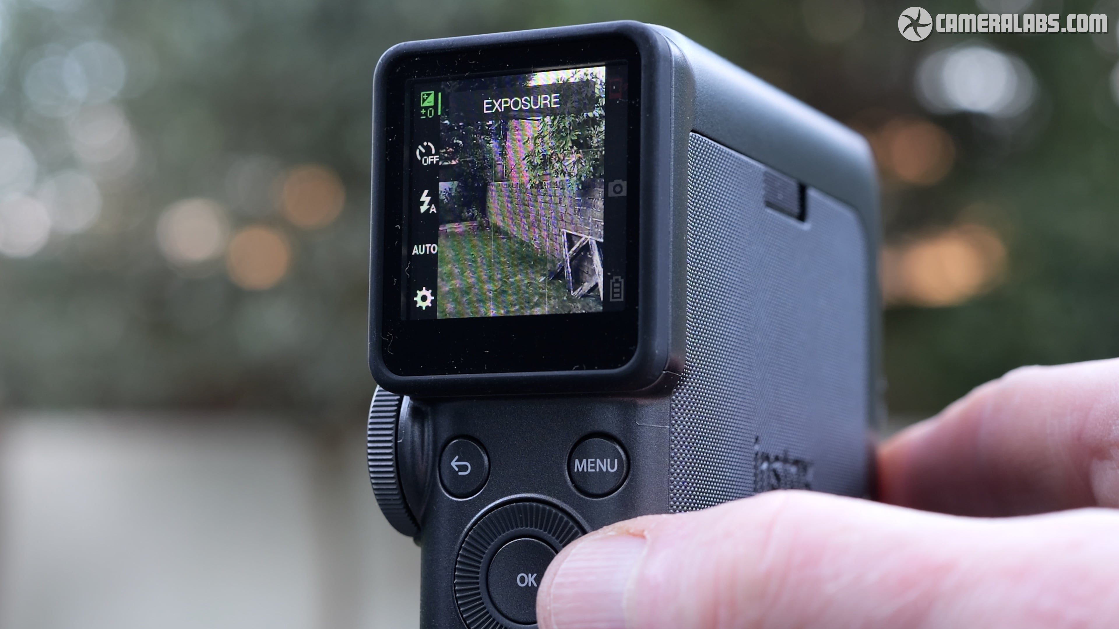 Экран и видоискатель Fujifilm Instax Mini EVO Cinema