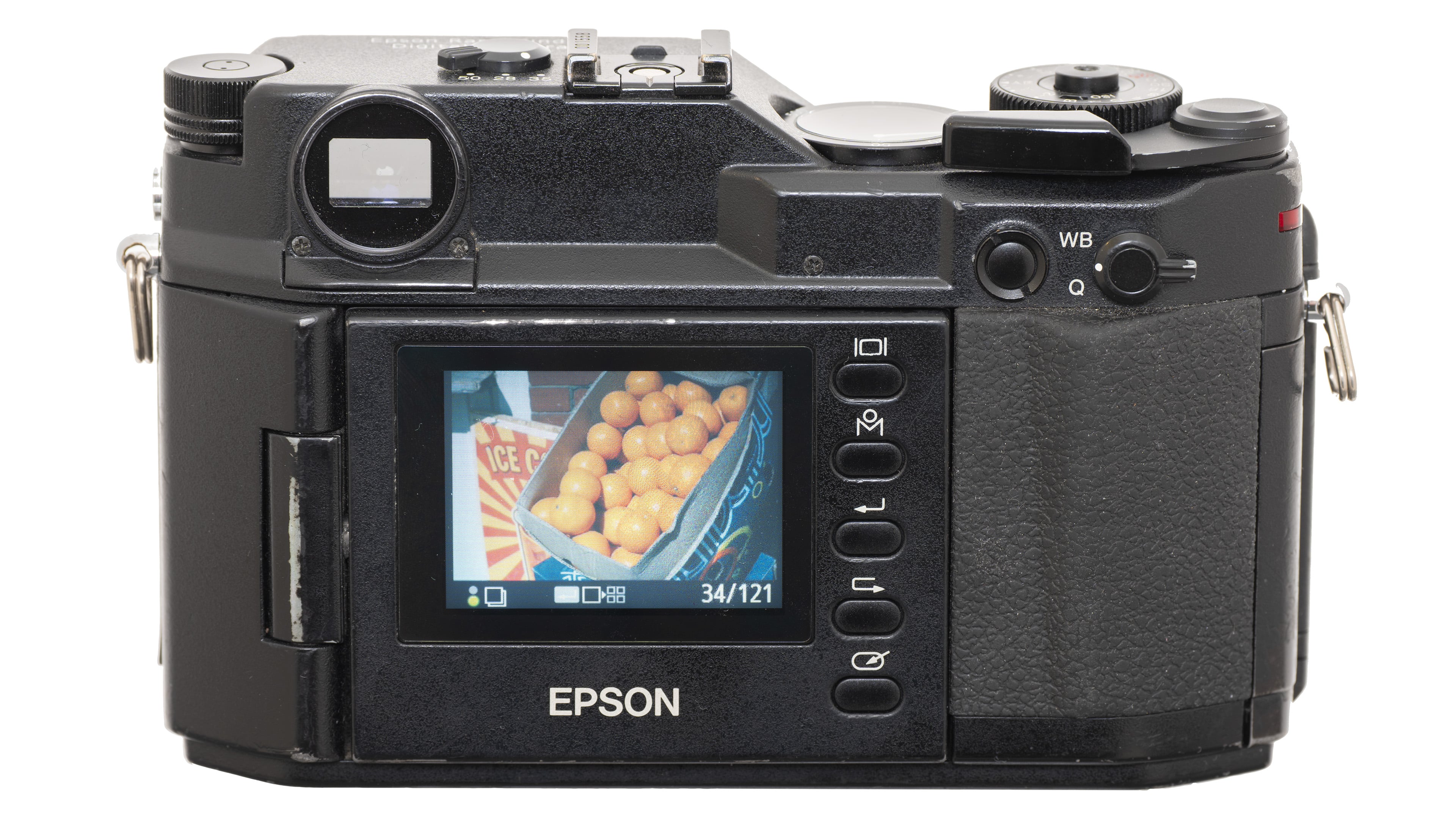 Поворотный ЖК-экран на задней панели Epson R-D1