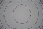 Canon 17-55mm telephoto uniformity test