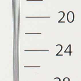 Canon EF 24-105mm f/4L IS USM horizontal resolution