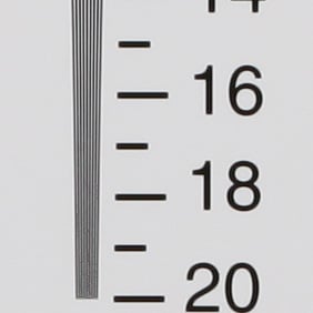 Canon 17-40mm lens horizontal resolution