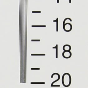 Canon 17-85mm lens horizontal resolution