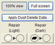 Canon EOS 400D / XTi dust removal options in DPP 2.2