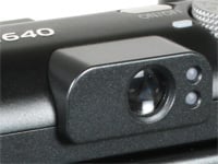 Canon A640 viewfinder