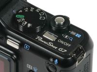 Canon PowerShot G7 main command dial