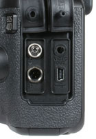 Canon 40D ports