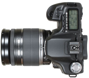 Canon EOS 50D - top view