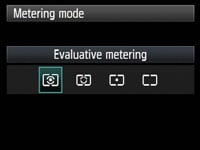 Canon EOS 5D Mark II - metering