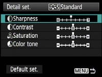 Canon EOS 5D Mark II - sharpness