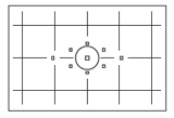 Canon 5D Mark II - grid focusing screen