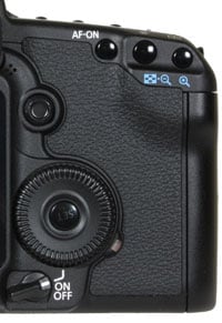 Canon EOS 5D Mk II - rear controls