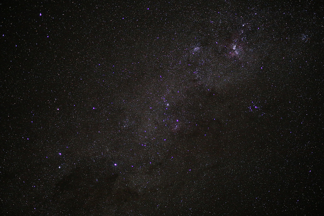 Canon EOS 5D Mark III sample image 5 second astro photography at 6400 ISO, 85mm