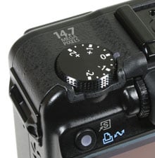 Canon PowerShot G10 - top left view