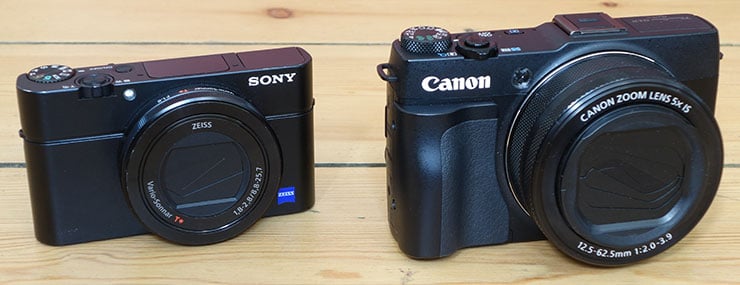 Sony RX100 III vs Canon G1 X II