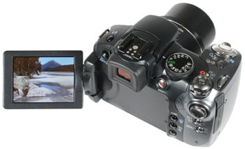 Canon S5 - flip screen