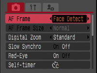 Canon Ixus 860IS / PowerShot SD870 IS - face detect