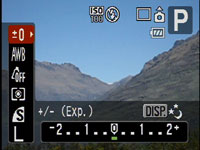 Canon IXUS 870IS / PowerShot SD 880IS - function menu