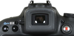 Canon PowerShot SX1 IS - viewfinder