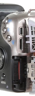 Canon PowerShot SX20 IS - ports
