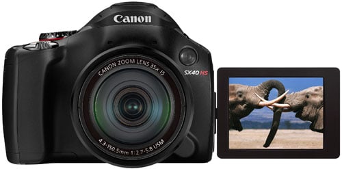 Verbetering eiwit Ontdek Canon PowerShot SX40 HS | Cameralabs