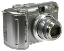 Canon Powershot A620 digital camera 