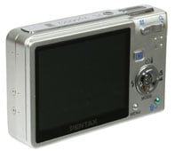 Pentax Optio S6 rear view