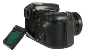 Fujifilm FinePix S9500 / FinePix S9000 LCD screen tilted