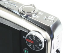 FinePix F50fd - top controls